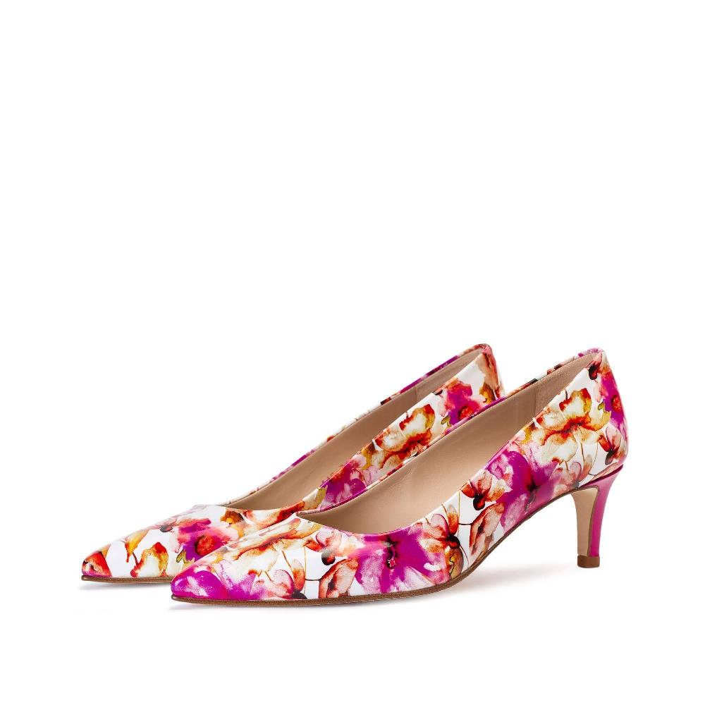 paco gil CARLA FUCSIA FLOWER PRINT Ofertas de temporada