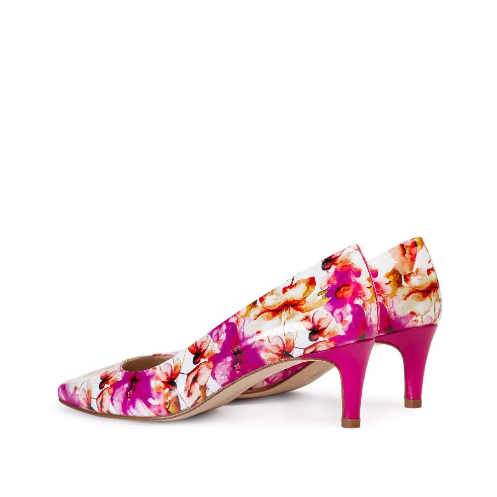 paco gil CARLA FUCSIA FLOWER PRINT Ofertas de temporada