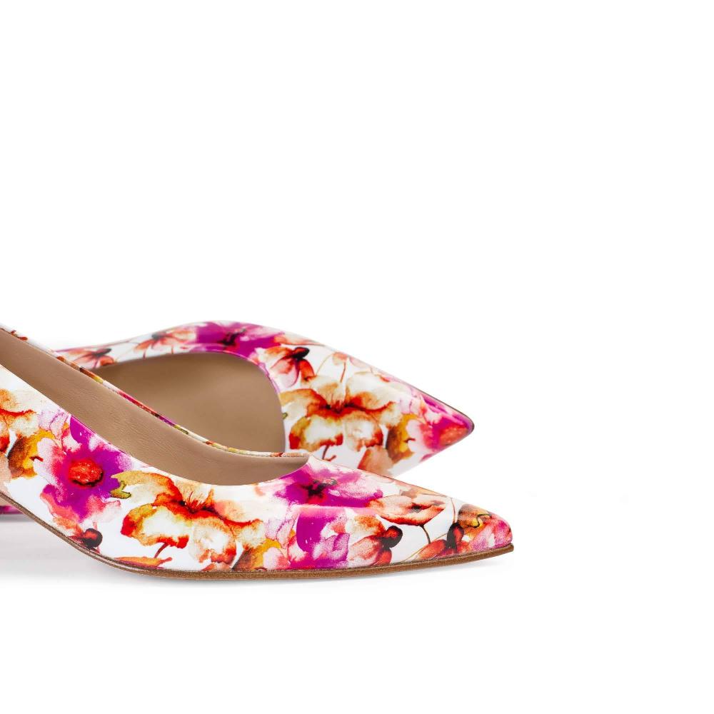 paco gil CARLA FUCSIA FLOWER PRINT Ofertas de temporada