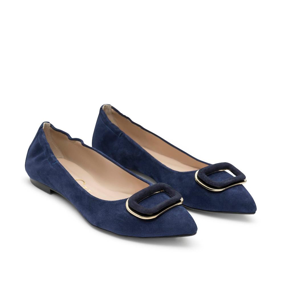 paco gil FRIDA NAVY SUEDE Rebajas online