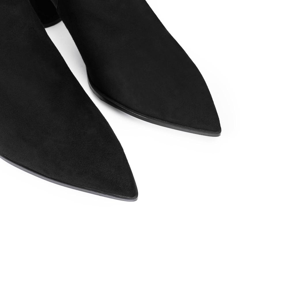 paco gil LIDIA BLACK SUEDE Envío gratis