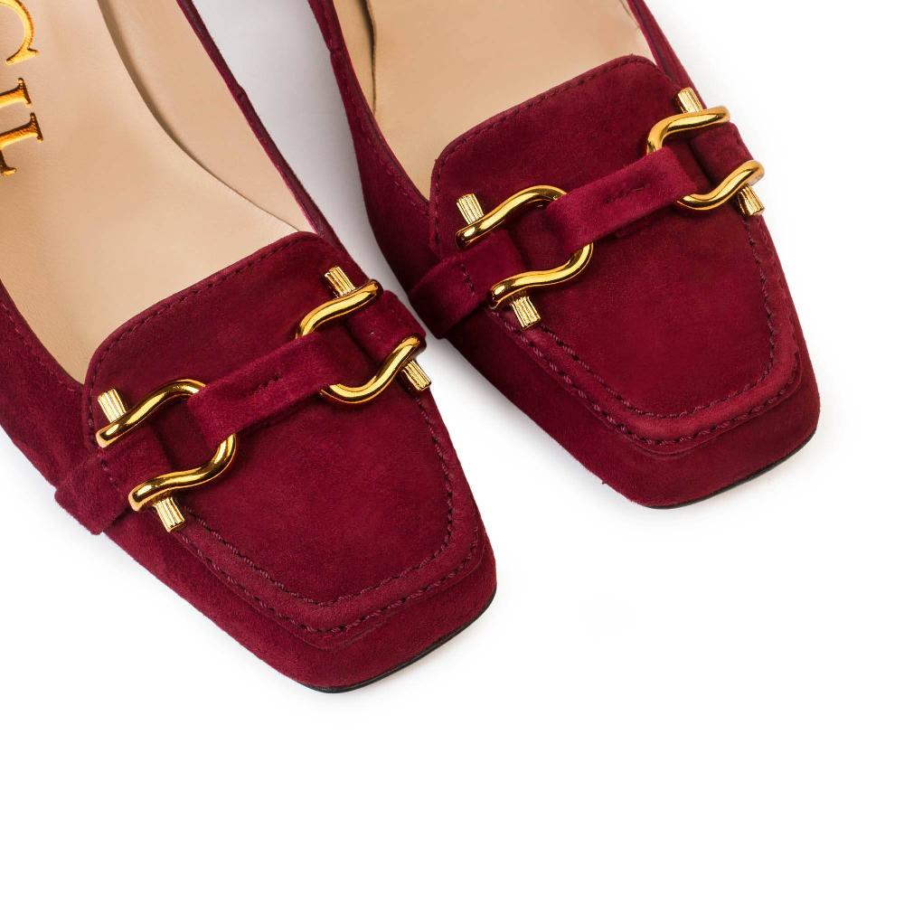 paco gil ESTHER WINE SUEDE Oferta especial de fábrica