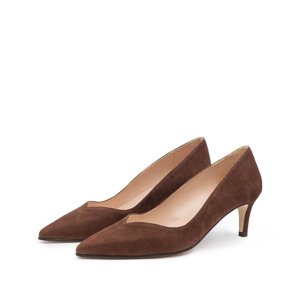 paco gil VIOLETA BROWN SUEDE Grandes descuentos
