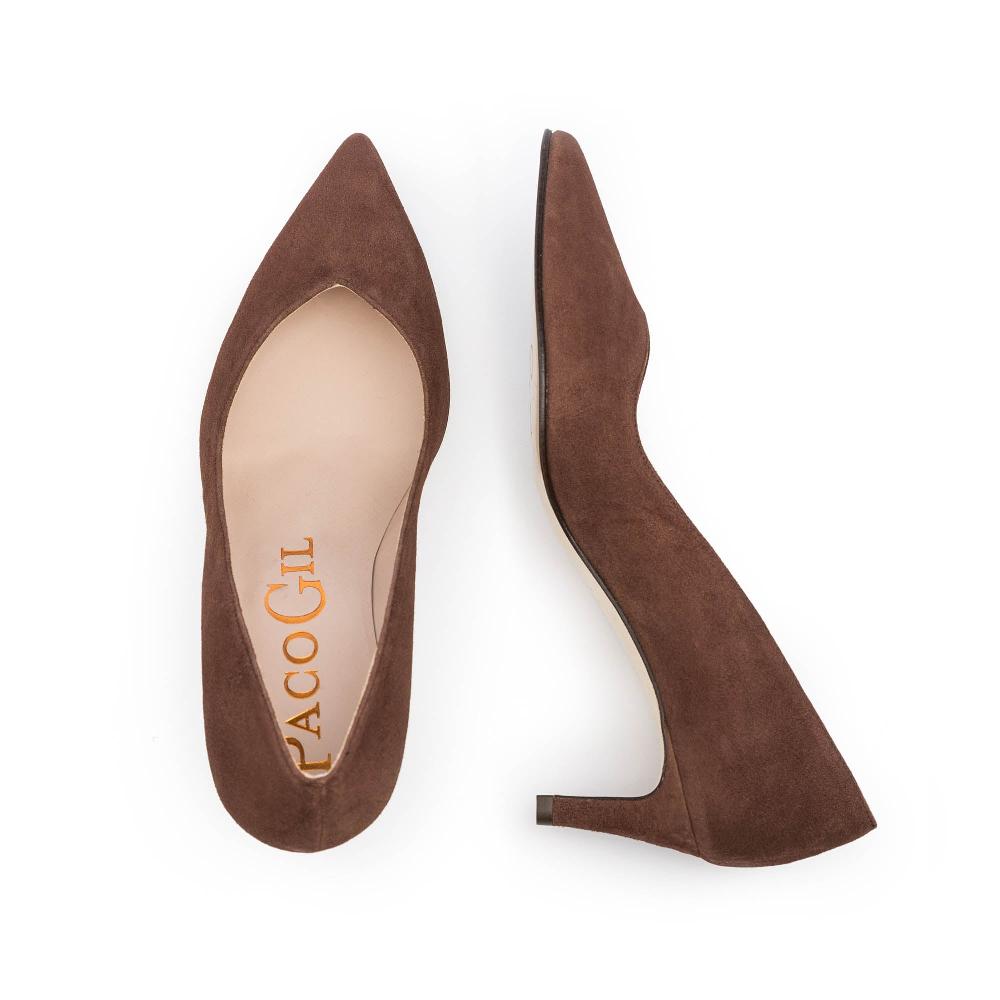 paco gil VIOLETA BROWN SUEDE Grandes descuentos