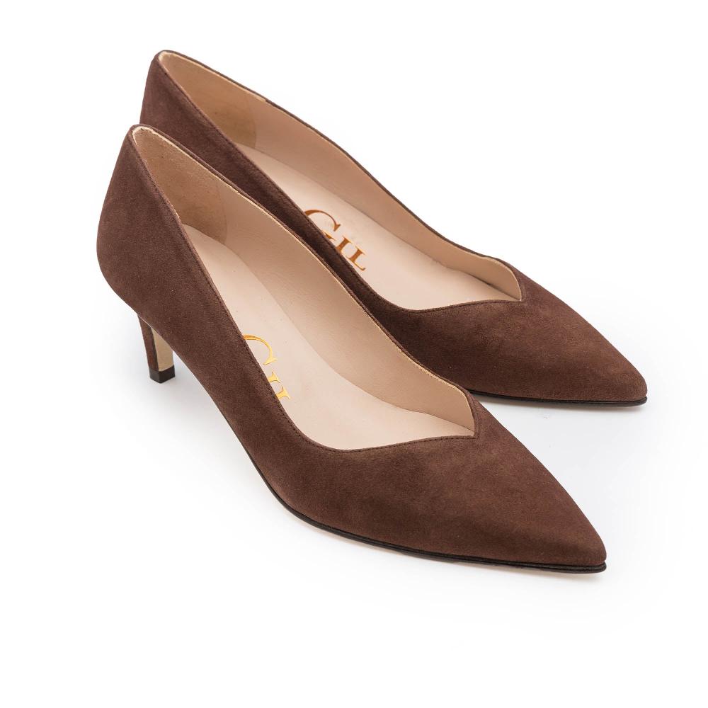 paco gil VIOLETA BROWN SUEDE Grandes descuentos