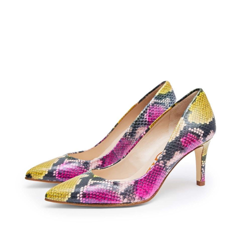 paco gil RITA YELLOW SNAKE Última moda