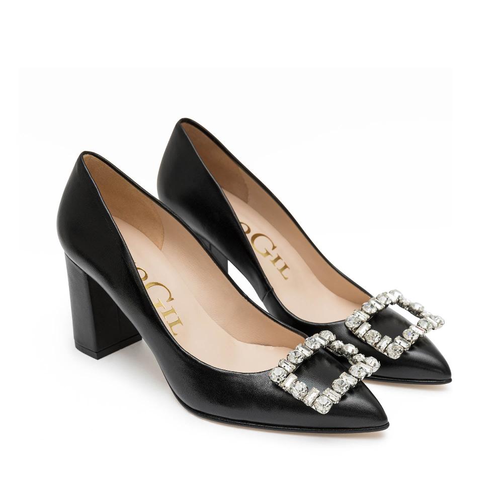 paco gil RAISSA BLACK NAPA Rebajas baratas
