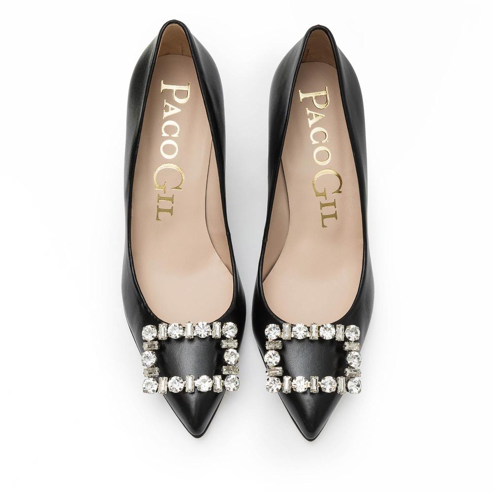 paco gil RAISSA BLACK NAPA Rebajas baratas