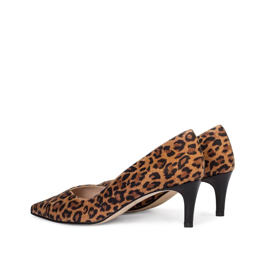 paco gil VIOLETA LEOPARD SUEDE Descuento