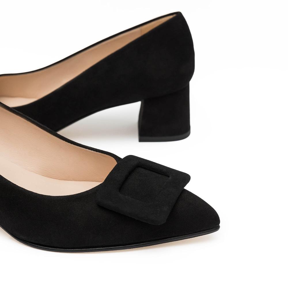 paco gil CORA BLACK SUEDE Ahorra y exporta
