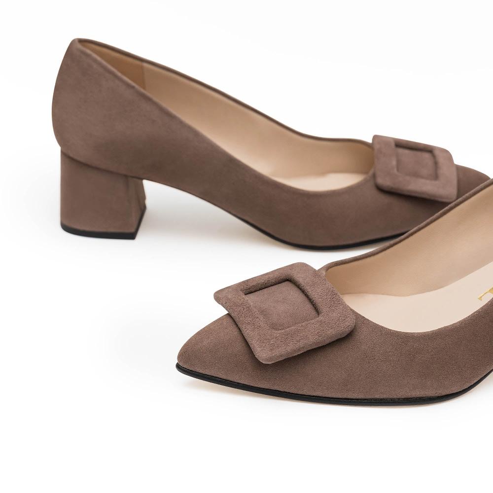 paco gil CORA TAUPE SUEDE Libre de impuestos