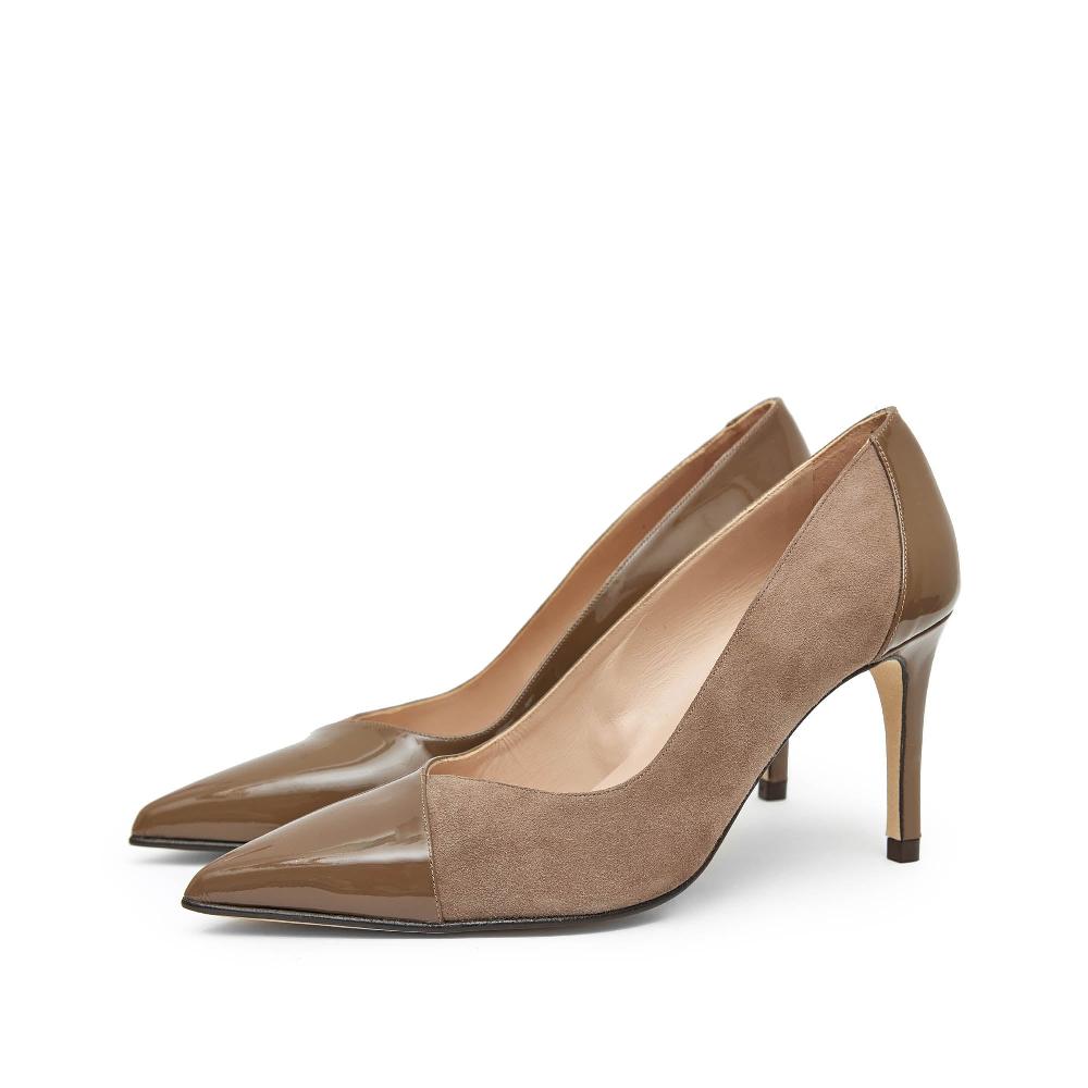 paco gil VERONICA HAZE SUEDE/CANELA PATENT Tienda