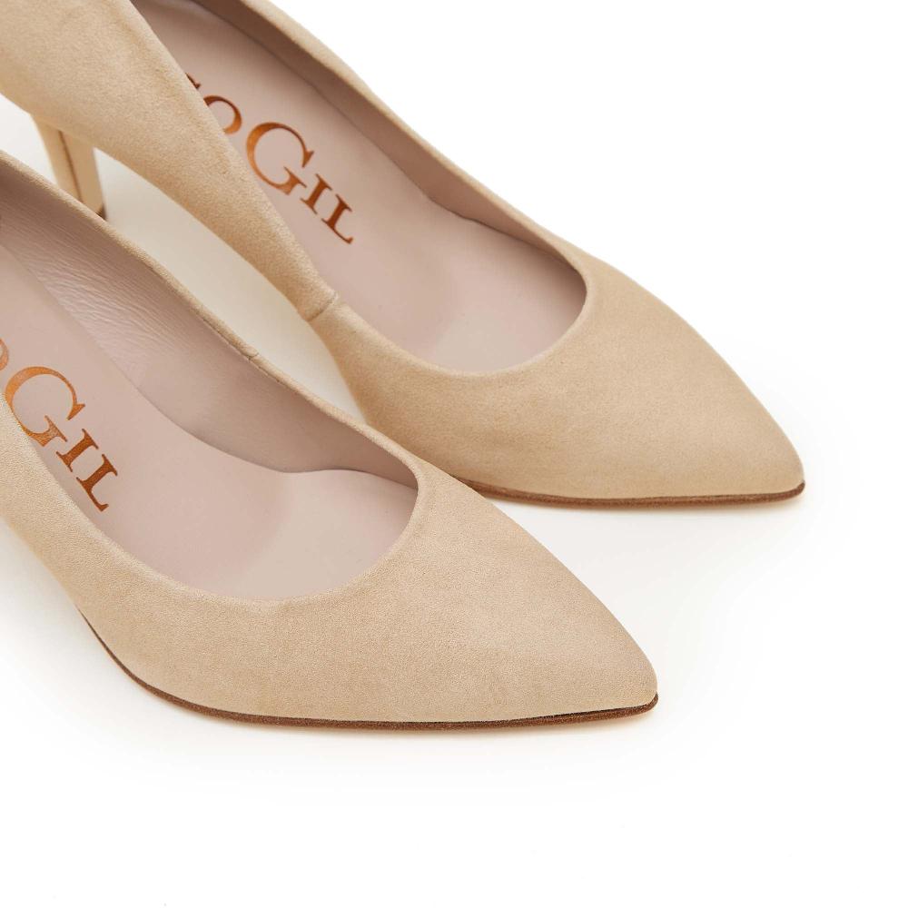 paco gil RITA BEIGE SUEDE Mejor oferta