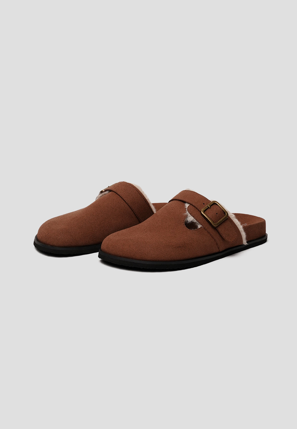 paez CLOG VEGAN SUEDE CAMEL Ofertas