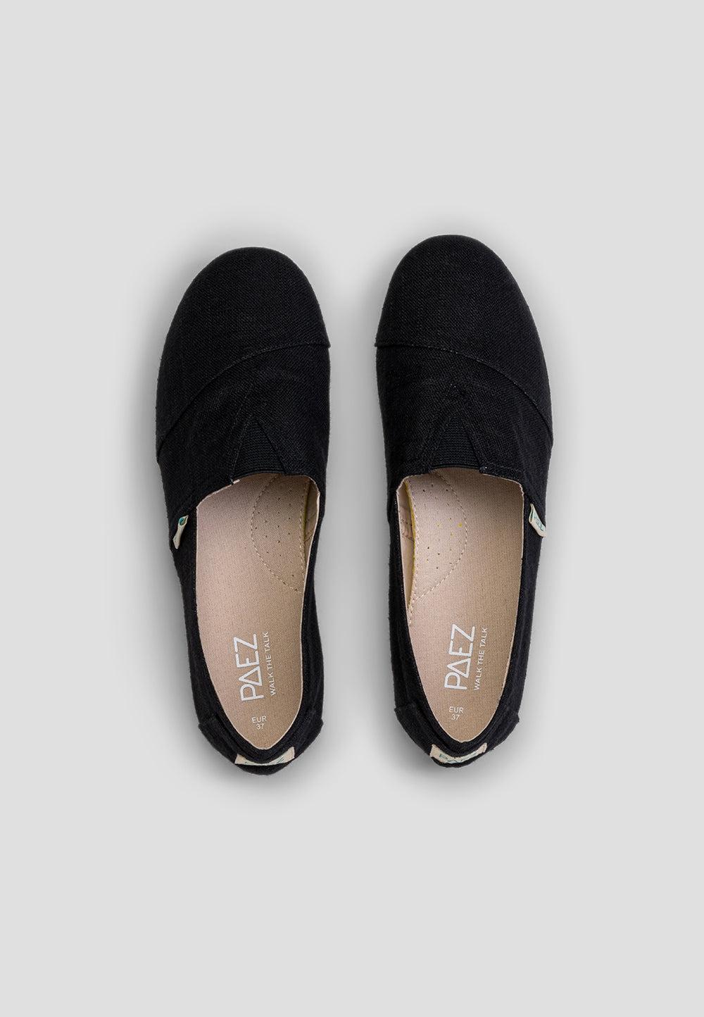 paez COMBI LINEN BLACK Solo hoy
