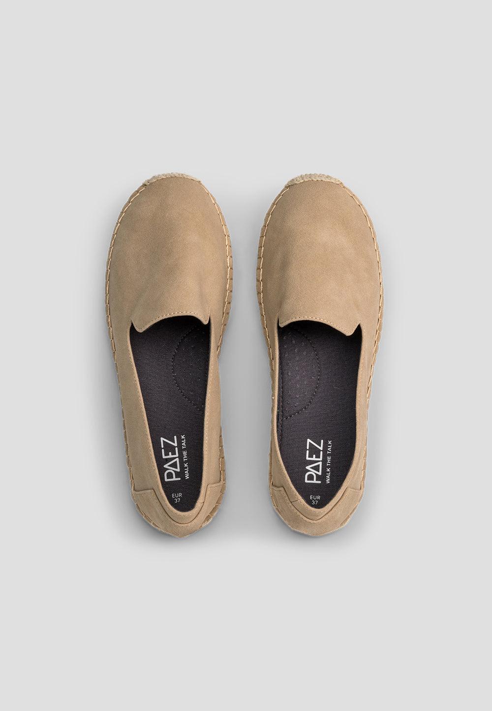 paez MOC VEGAN SUEDE SAND Libre de impuestos