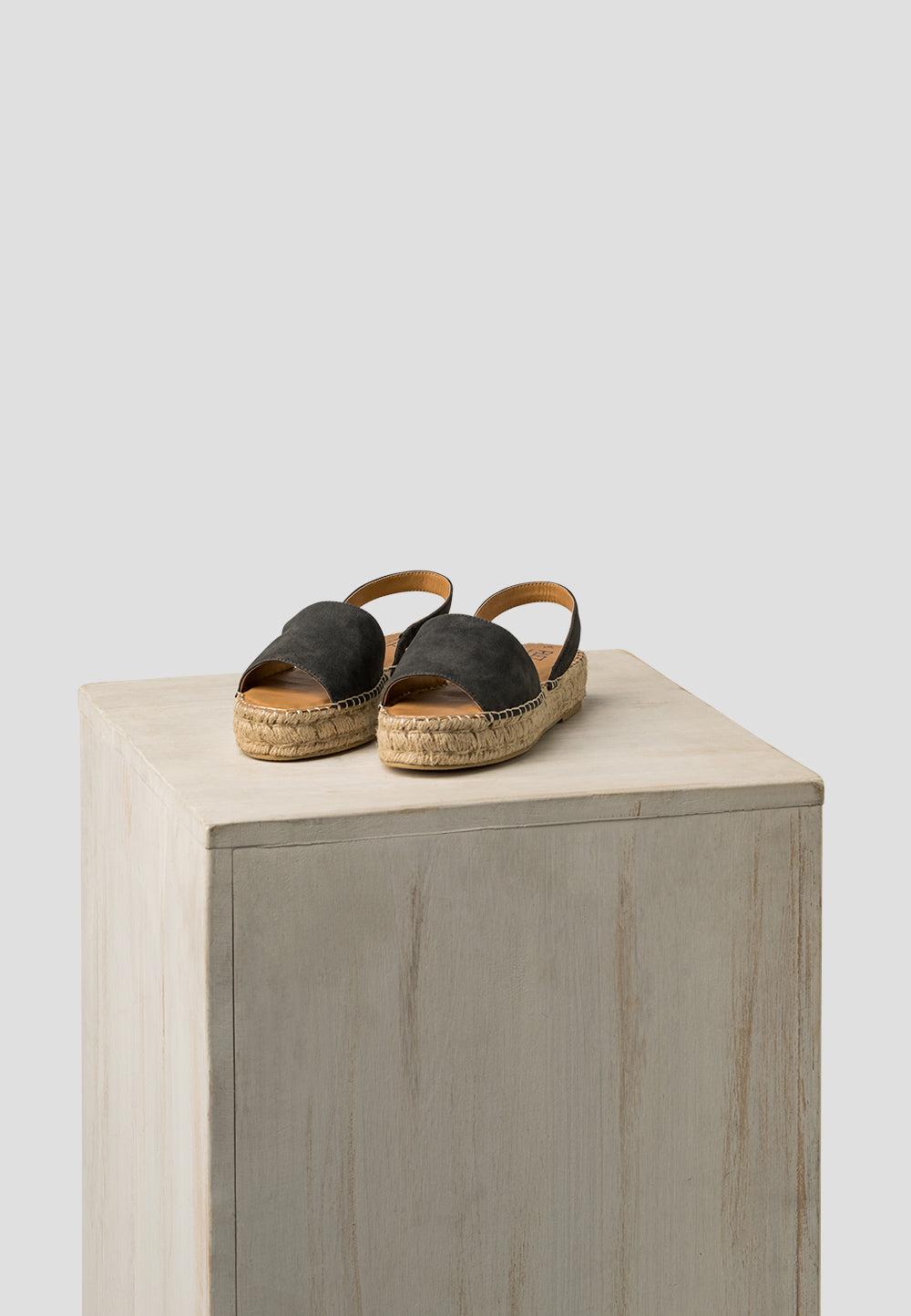 paez HEEL SANDAL BLACK Descuentos del mes