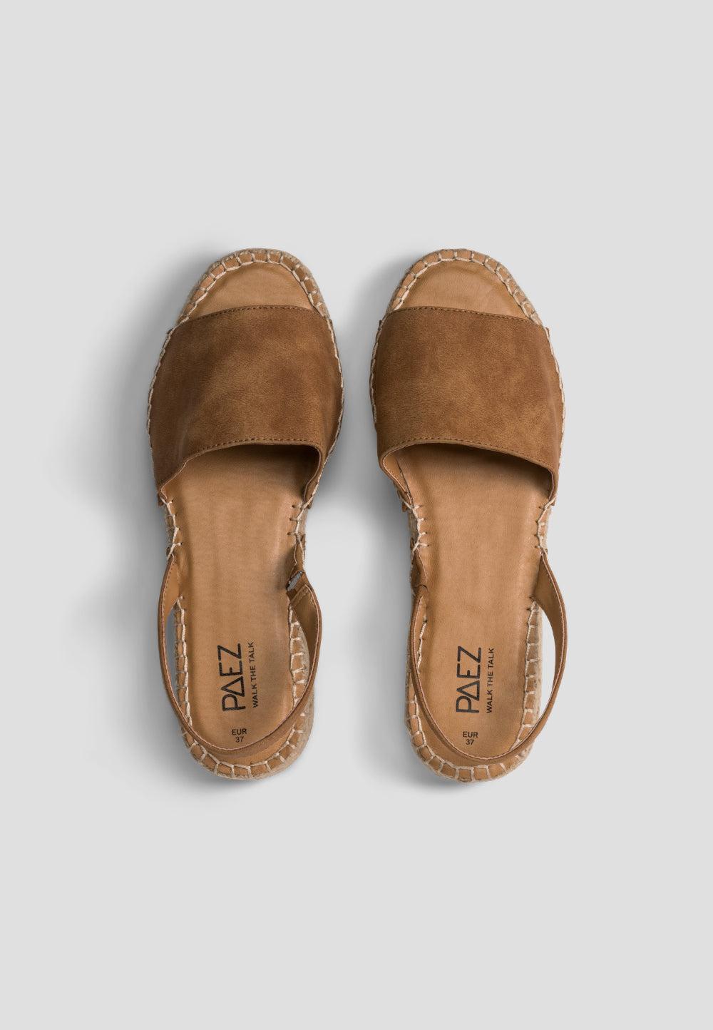 paez HEEL SANDAL CAMEL Oferta exclusiva