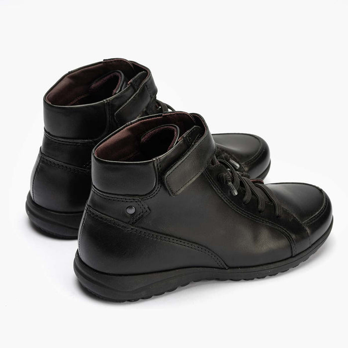 pitillos Botín Cordon Elástico mujer color negro Outlet