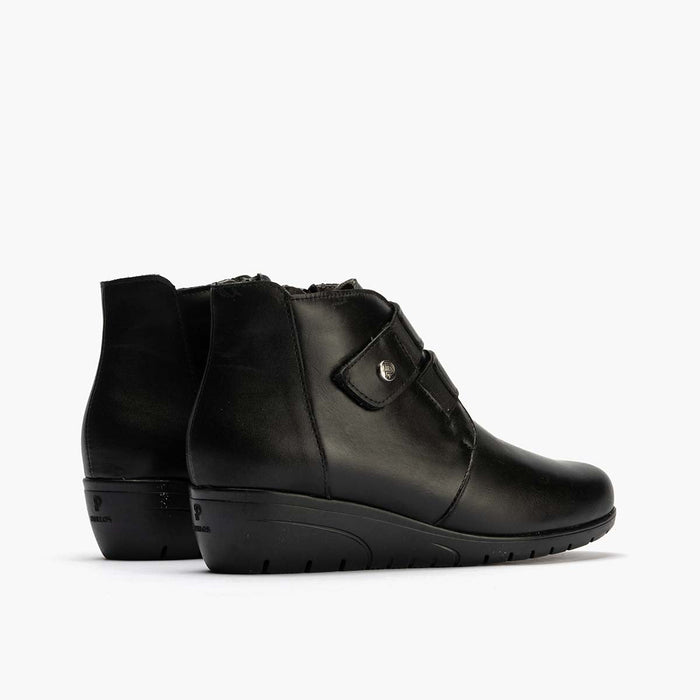 pitillos Botín con Correa mujer color negro Gran oferta