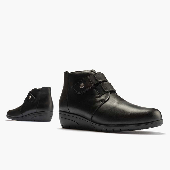 pitillos Botín con Correa mujer color negro Gran oferta