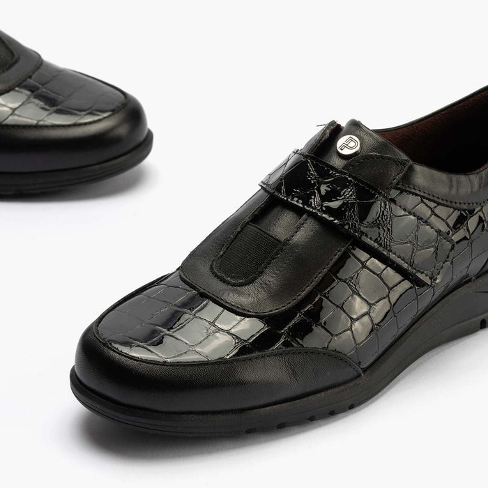 pitillos Zapato Deportivo Combinado de mujer color negro Los más vendidos