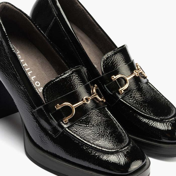 pitillos Mocasín Adorno mujer color negro Envío internacional gratuito