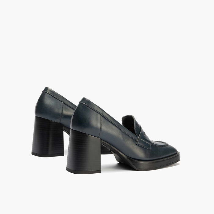 pitillos Mocasín en Napa para mujer color marino Ofertas de temporada