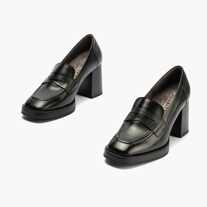 pitillos Mocasín en Napa mujer color negro Ofertas especiales