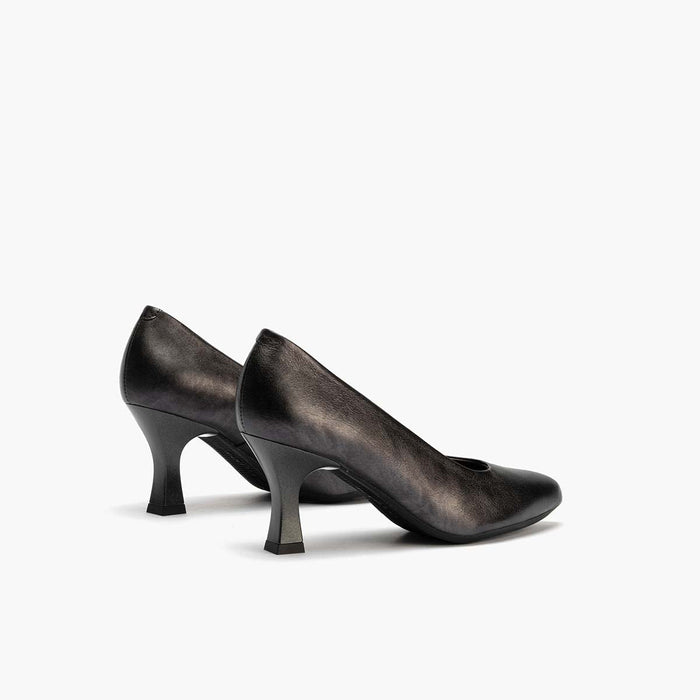 pitillos Zapato de Salón Laminado de mujer color antracita Rebajas de fin de temporada