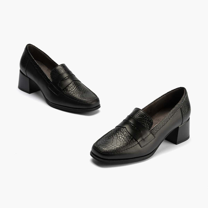 pitillos Mocasín Combinado mujer color negro Limitado a 3 días