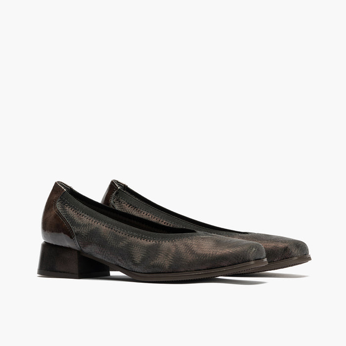pitillos Zapato de Salón Pico con Elásticos para mujer color marrón Ofertas de temporada