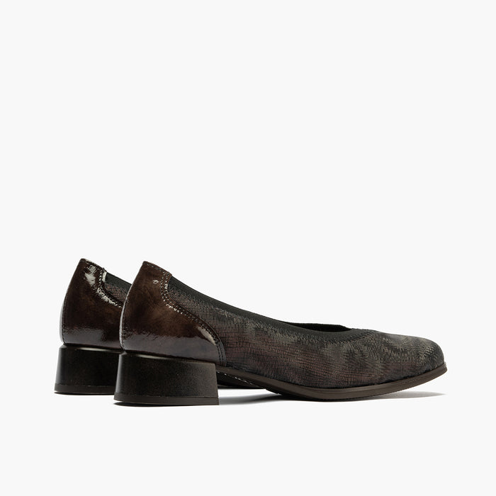 pitillos Zapato de Salón Pico con Elásticos para mujer color marrón Ofertas de temporada