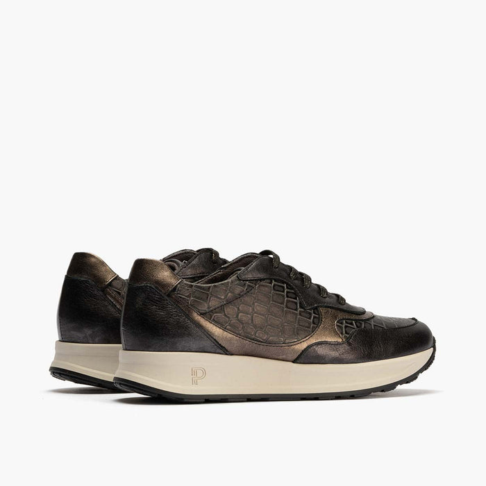 pitillos Zapato Deportivo Cordones para mujer color negro Ofertas especiales