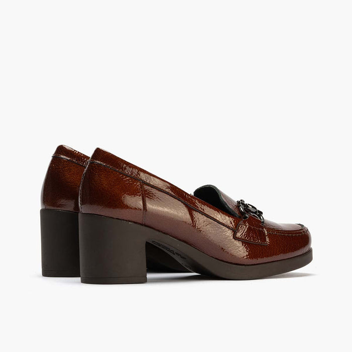 pitillos Mocasín para mujer color cuero Grandes ahorros