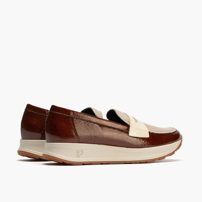 pitillos Mocasín Tricolor para mujer color cuero Devoluciones gratuitas