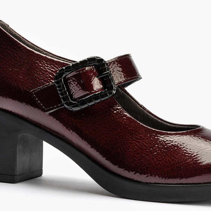 pitillos Mercedes para mujer color burdeos Ofertas