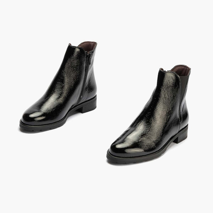 pitillos Botín Chelsea de mujer color negro Grandes descuentos