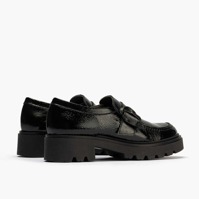 pitillos Zapato Abotinado en Charol para mujer color negro Descuentos del mes