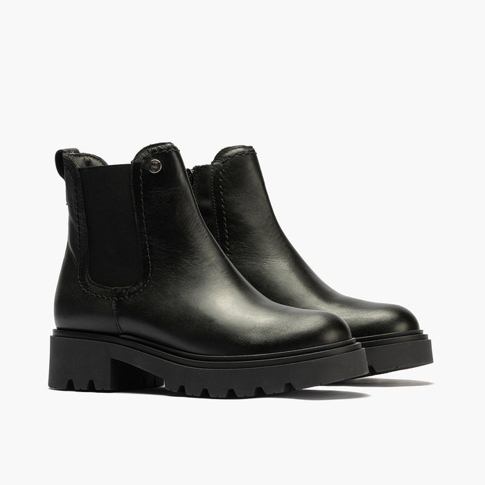 pitillos Botín Chelsea en Napa mujer color negro Última moda