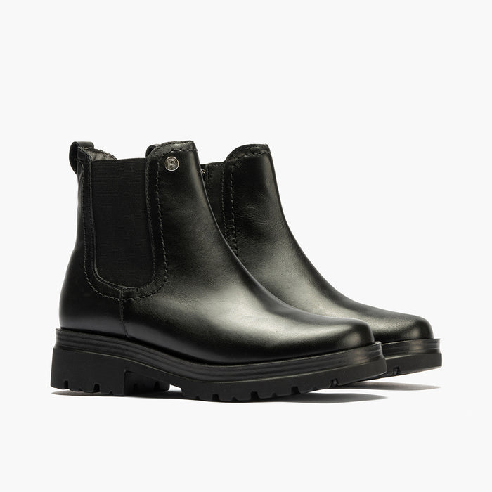 pitillos Botín Chelsea de mujer color negro Ventas relámpago