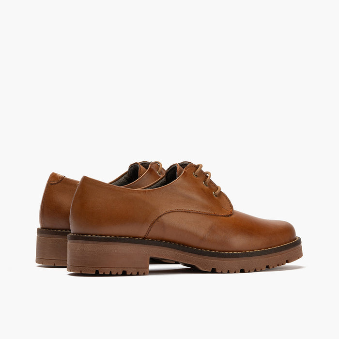 pitillos Blucher en Napa mujer color cuero Últimos 2 días