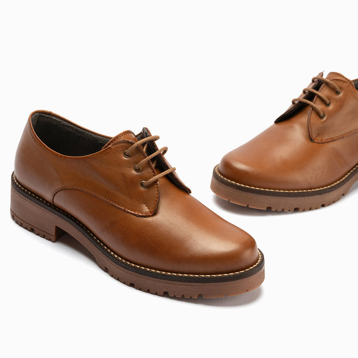 pitillos Blucher en Napa mujer color cuero Últimos 2 días