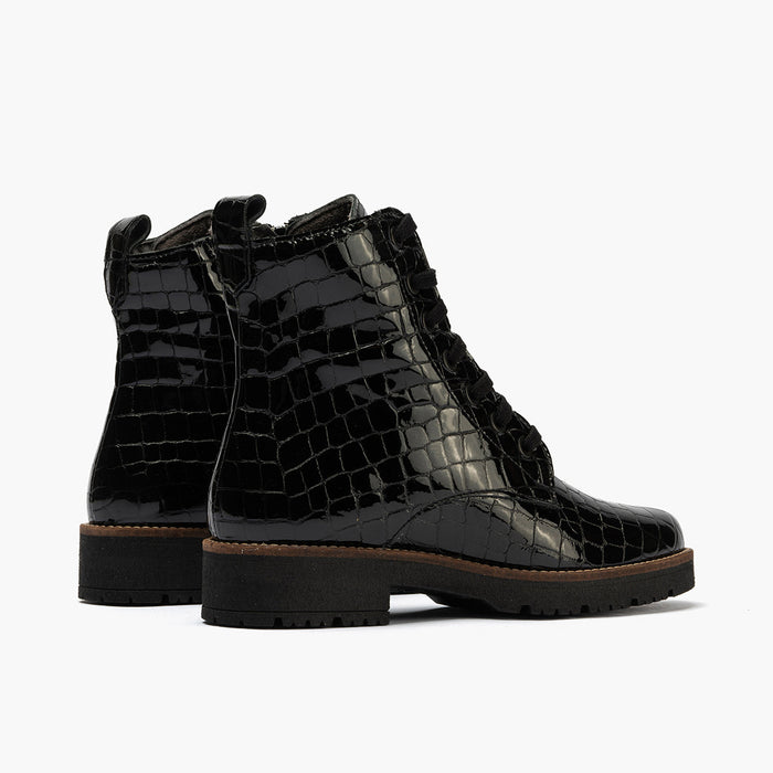 pitillos Bota Militar en Coco de mujer color negro Último día