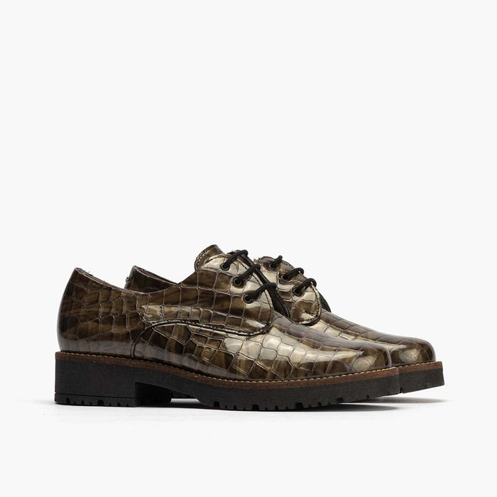 pitillos Blucher en Coco para mujer color humo Solo hoy