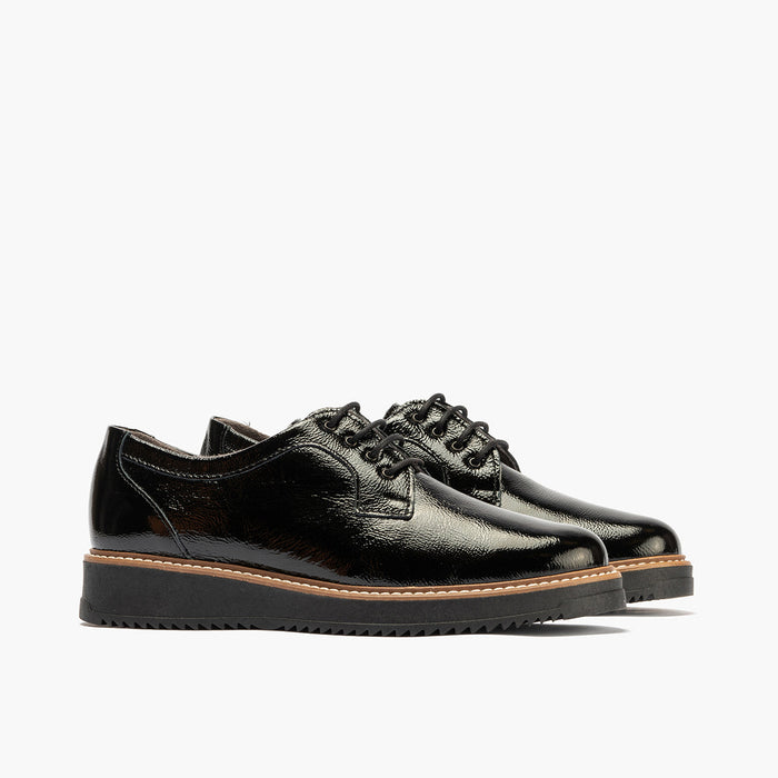 pitillos Blucher en Charol mujer color negro Limitado a 3 días