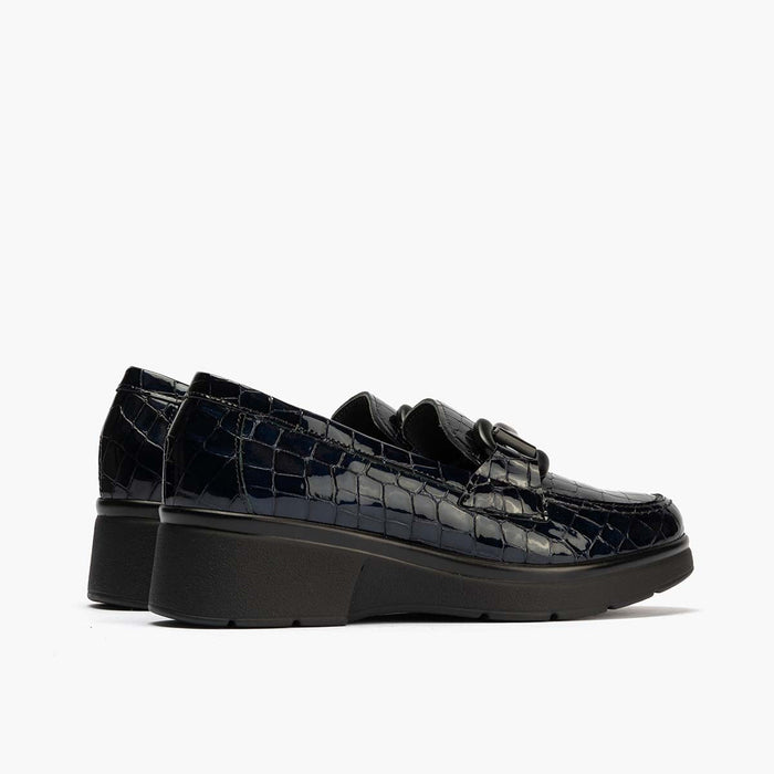 pitillos Mocasín coco de mujer color marino Grandes ahorros
