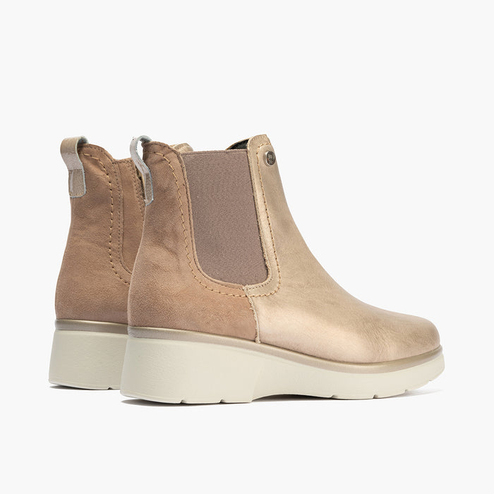 pitillos Chelsea de mujer color piedra Rebajas de fin de temporada