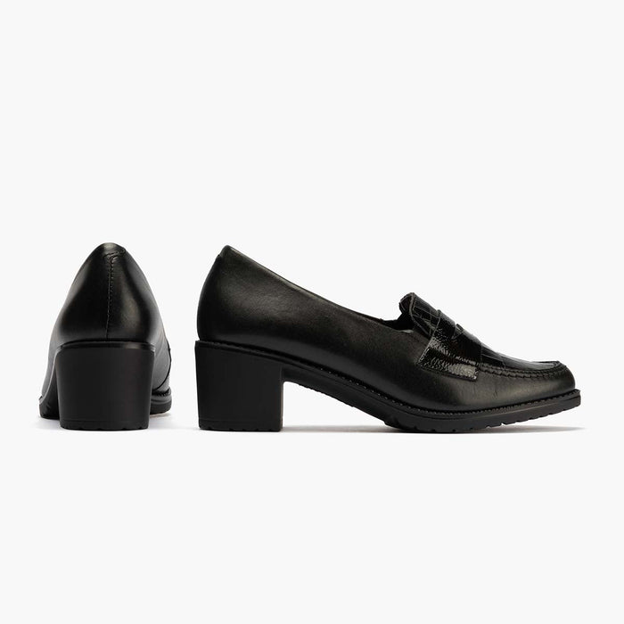 pitillos Mocasín mujer color negro En oferta