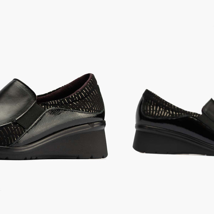 pitillos Zapato Abotinado Gucci mujer color negro Rebajas de fábrica